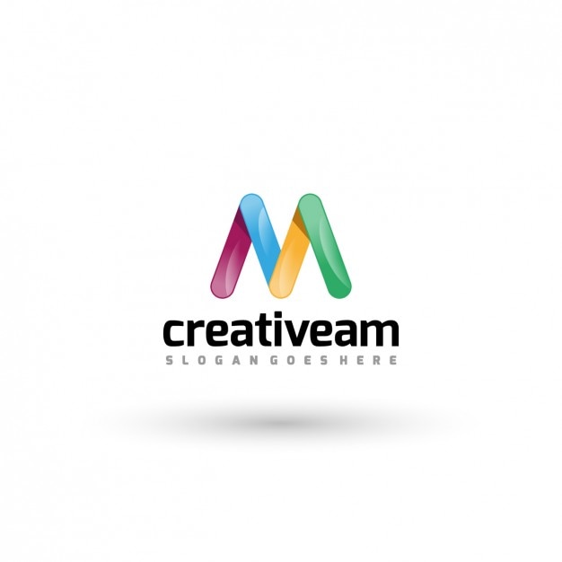 Plantilla de logo de compañía creativa