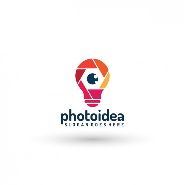 Plantilla de logo de compañía de fotografía