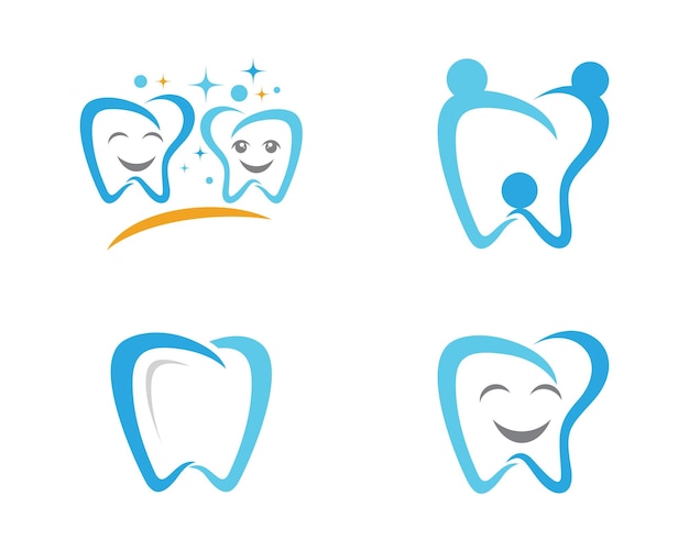 Plantilla de logo dental