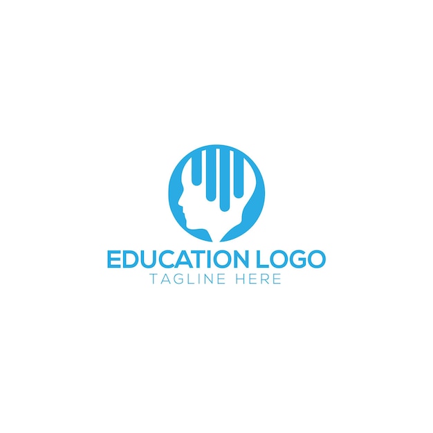 Plantilla de logo de educación