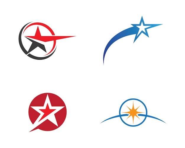 Plantilla de logo de estrella