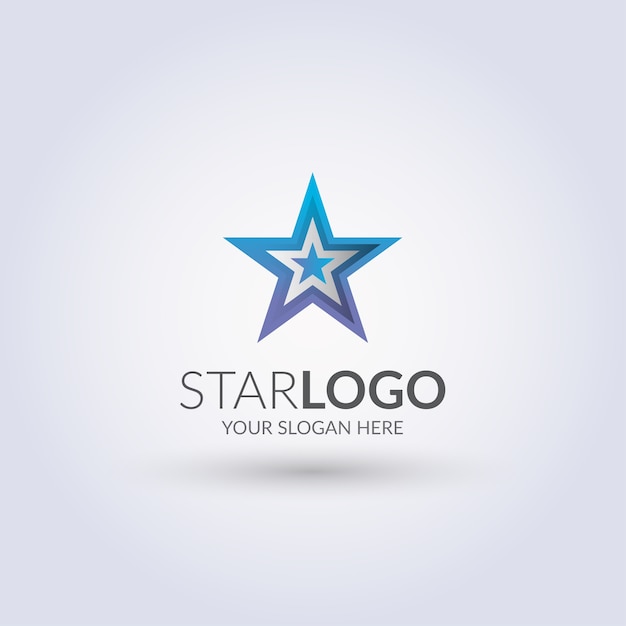 Plantilla de logo de estrella