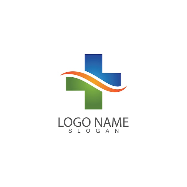 Plantilla de logo de hospital