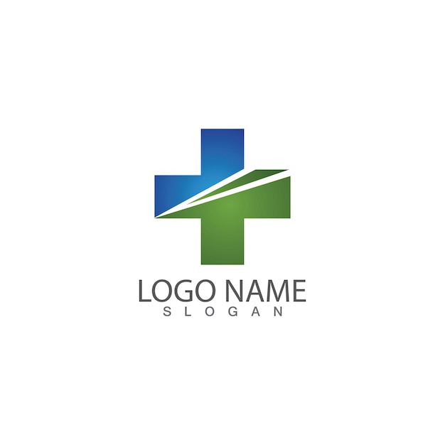 Plantilla de logo de hospital