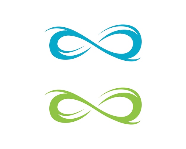 Plantilla logo infinito