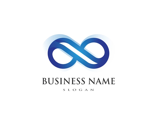 Plantilla logo infinito