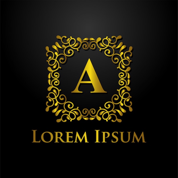 Plantilla de logo de lujo