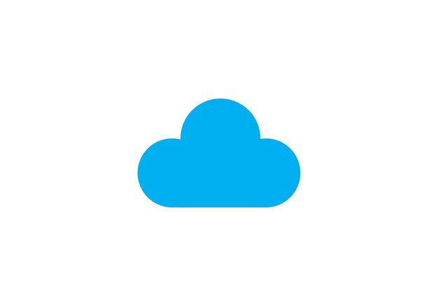 Plantilla de logo de nube