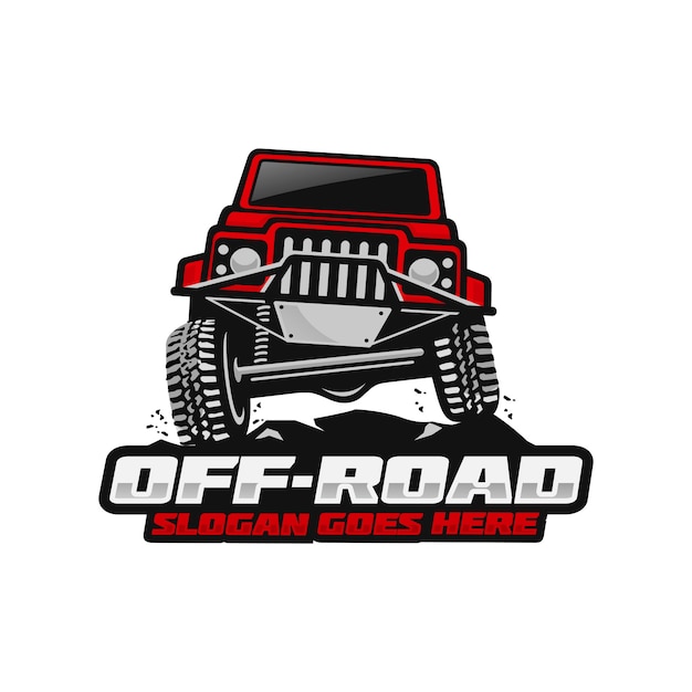 Plantilla de logo off road