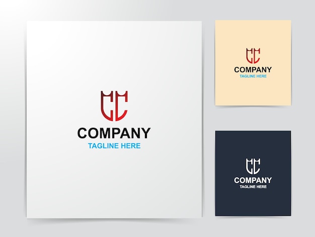 Plantilla de logotipo abstracto creativo