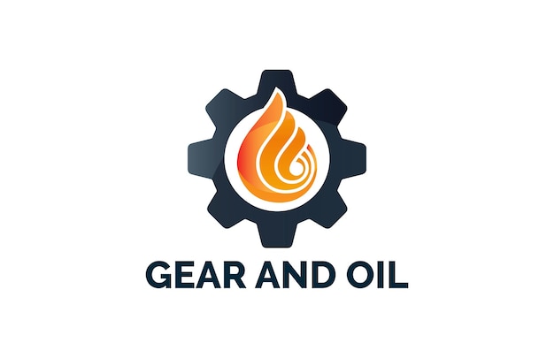 plantilla de logotipo de aceite