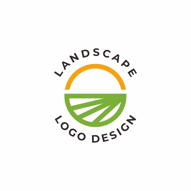 plantilla del logotipo de la agricultura ecológica