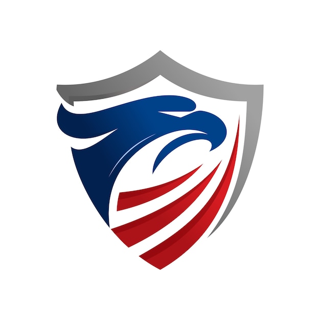 plantilla del logotipo del águila