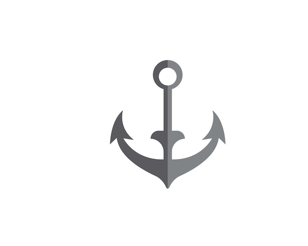 Plantilla de logotipo ancla