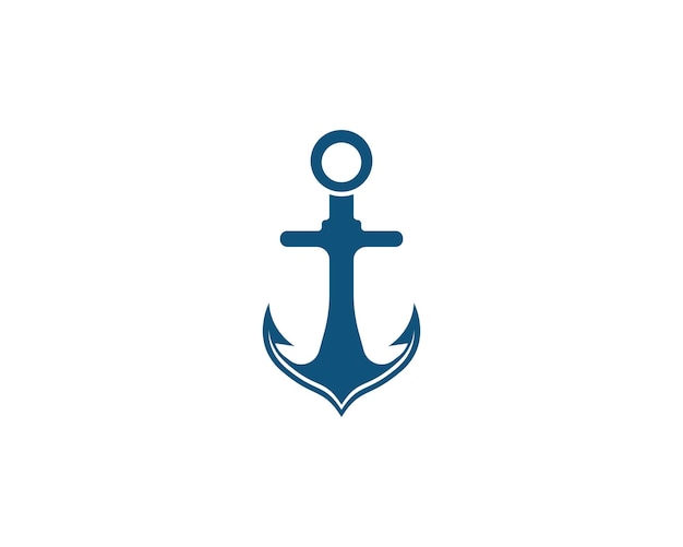 Plantilla de logotipo ancla