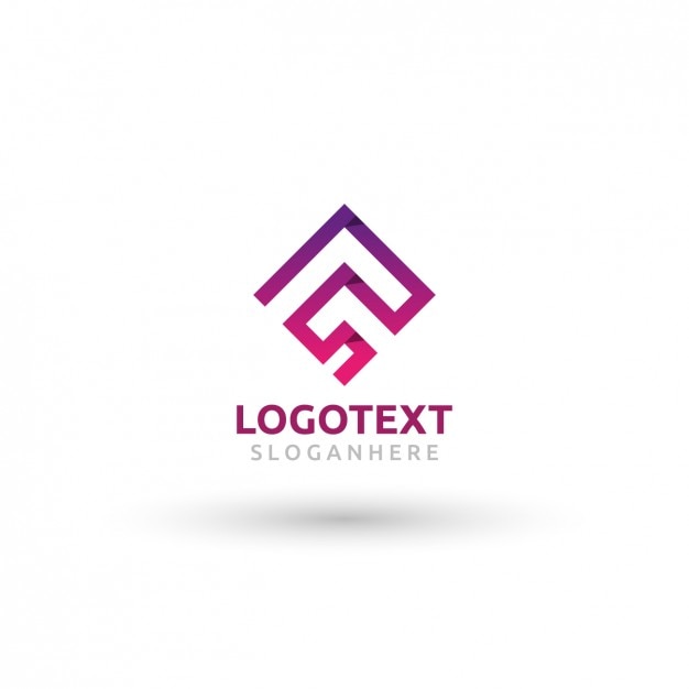 Plantilla logotipo angular