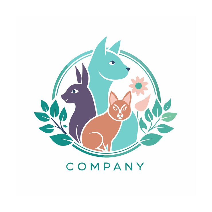 plantilla del logotipo de los animales y las mascotas