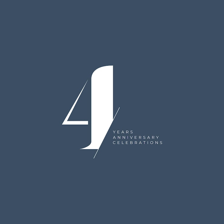 Vector plantilla de logotipo de aniversario