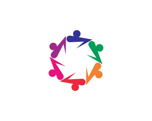 plantilla de logotipo de atención comunitaria