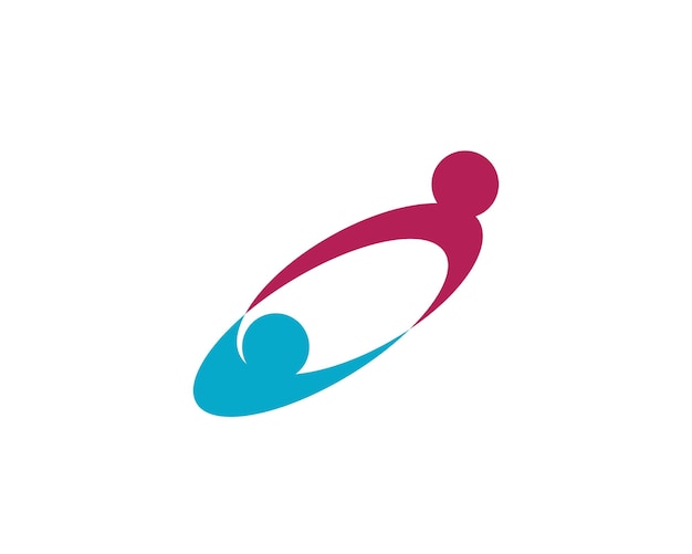 plantilla de logotipo de atención comunitaria