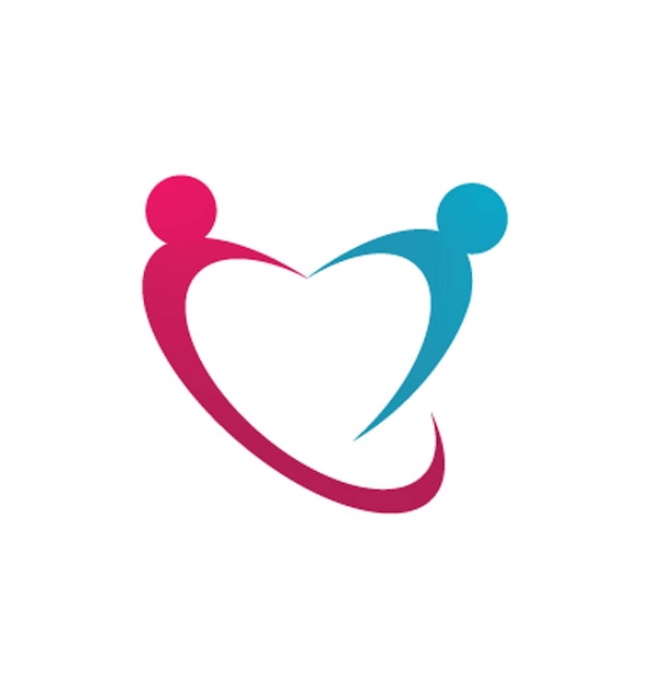 plantilla de logotipo de atención comunitaria