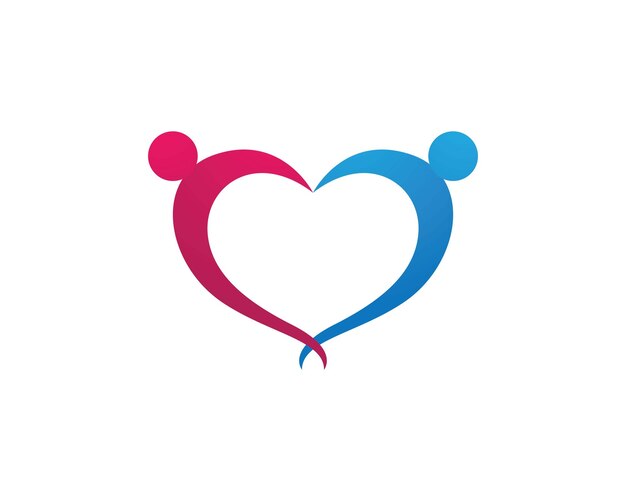 plantilla de logotipo de atención comunitaria