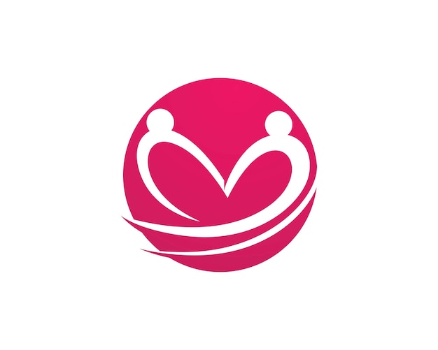 plantilla de logotipo de atención comunitaria