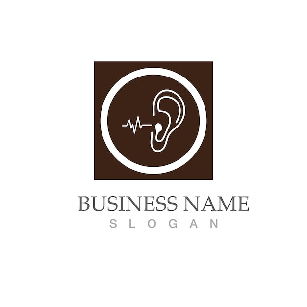 Plantilla de logotipo de audiencia