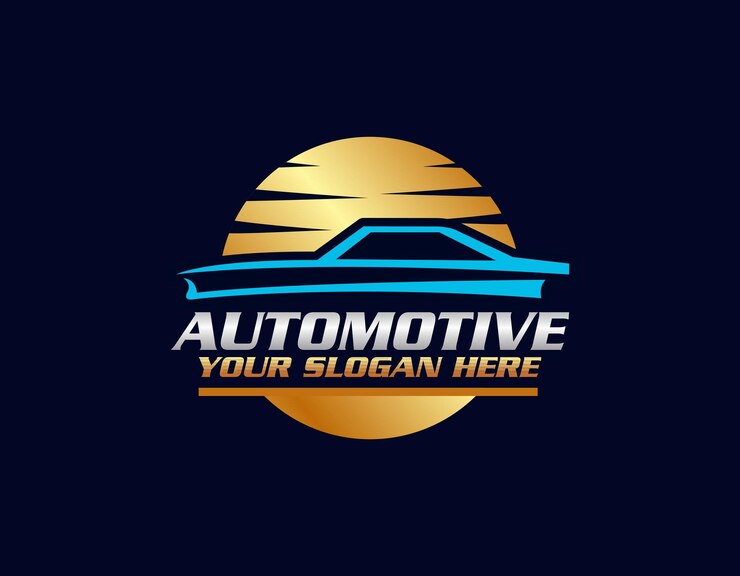 Vector plantilla de logotipo automotriz de reparación de automóviles