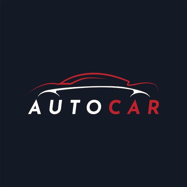 Plantilla de logotipo de automóvil deportivo Logotipo perfecto para negocios relacionados con la industria automotriz