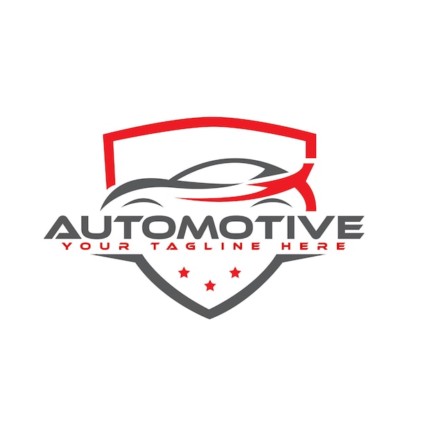 Vector plantilla de logotipo de automóvil deportivo logotipo perfecto para negocios relacionados con la industria automotriz