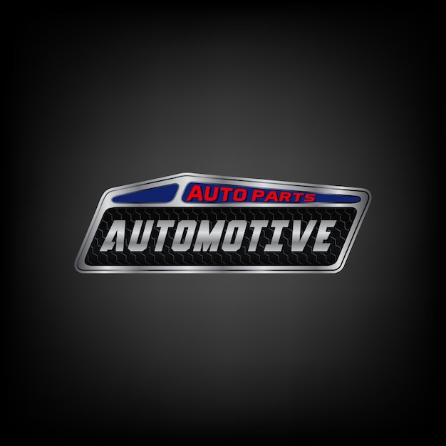 Plantilla de logotipo de automóvil Ilustración de vector automotriz de automóvil Logotipo de insignia de automóvil automotriz