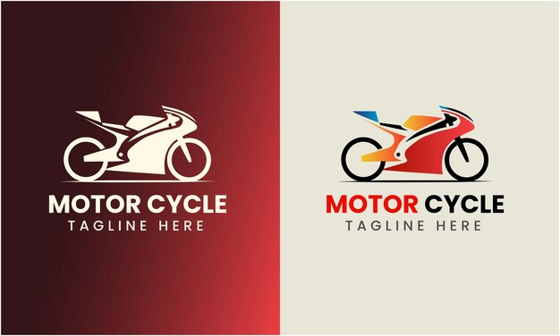 Vector plantilla de logotipo de automovilismo logotipo perfecto para equipos de carreras motocicleta motocicleta comunidad motocicleta