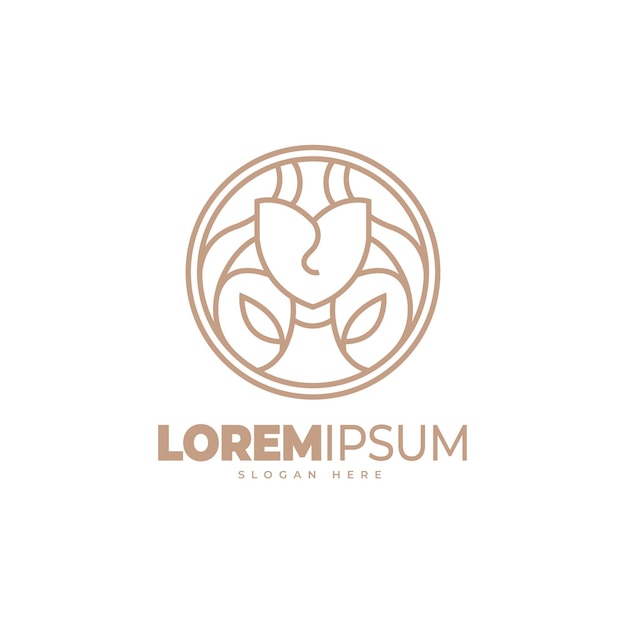 plantilla de logotipo de belleza
