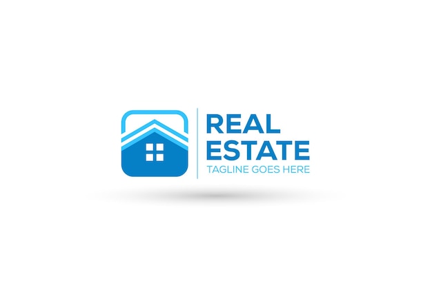 Plantilla de logotipo de bienes raíces para empresa de desarrollo inmobiliario