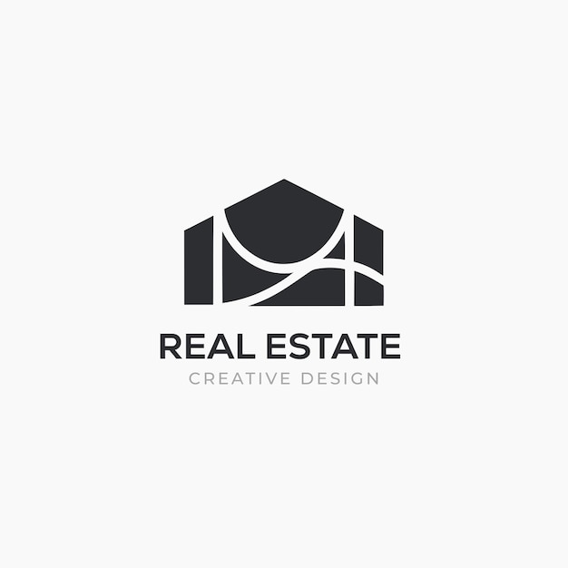 plantilla de logotipo de bienes raíces