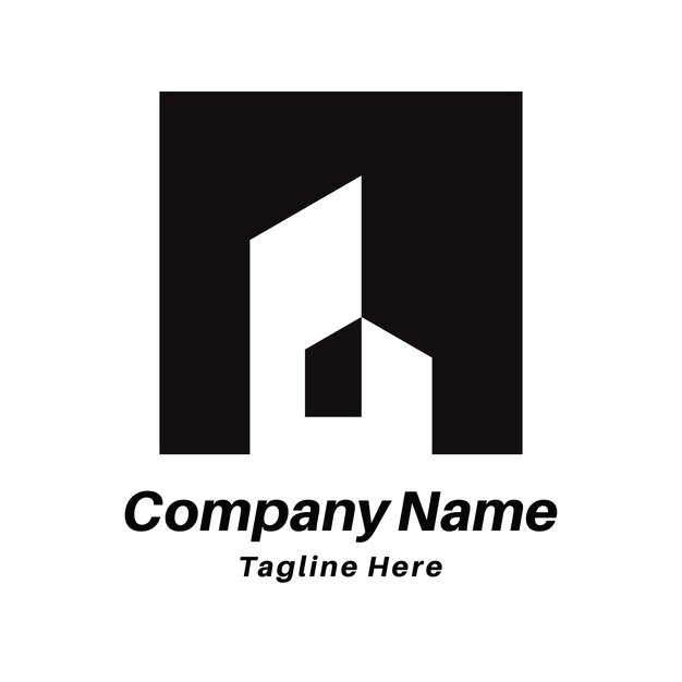 plantilla de logotipo de bienes raíces