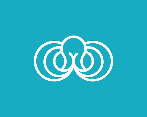 plantilla del logotipo de la cabeza de oso