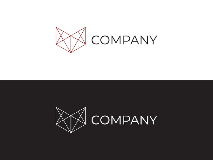 Plantilla de logotipo de cabeza de zorro para su empresa
