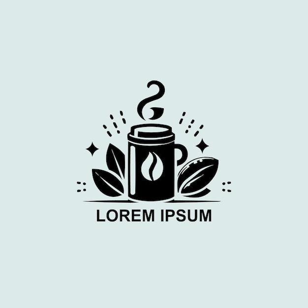 Plantilla Logotipo Cafetería