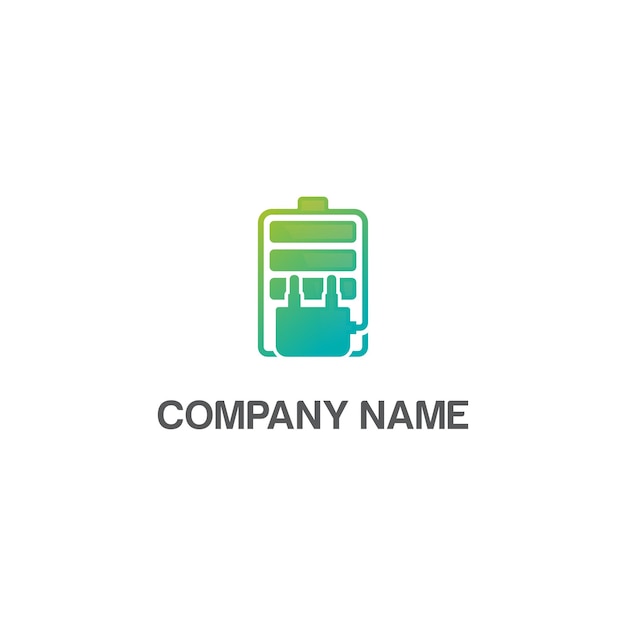 Plantilla de logotipo de carga rápida