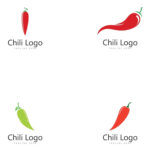 plantilla de logotipo de chile
