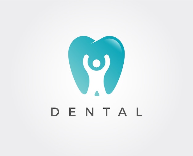 Plantilla de logotipo de clínica dental