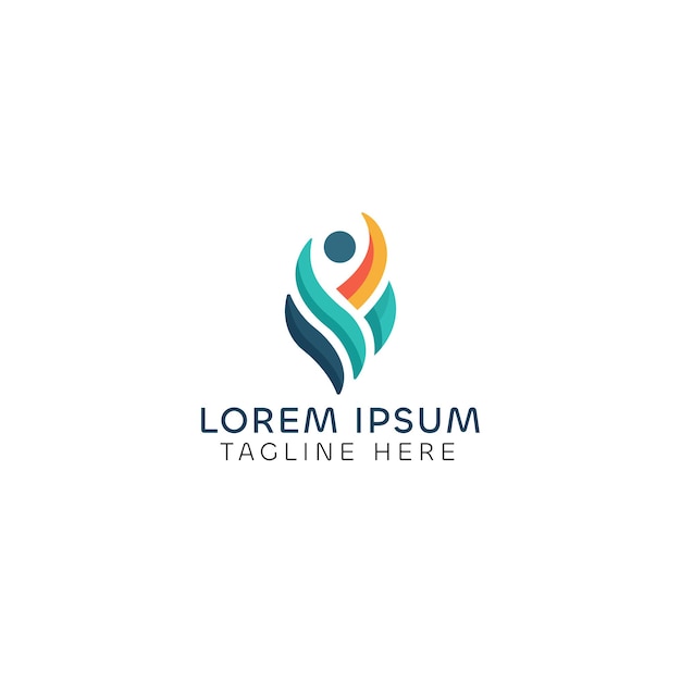plantilla de logotipo de la comunidad diseña ilustración vectorial