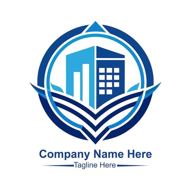 Plantilla de logotipo de contabilidad degradado
