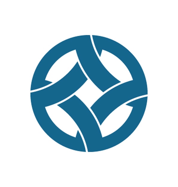 Plantilla de logotipo corporativo de la empresa