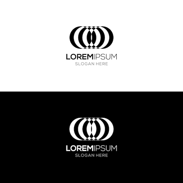 Una plantilla de logotipo corporativo geométrico potente y memorable