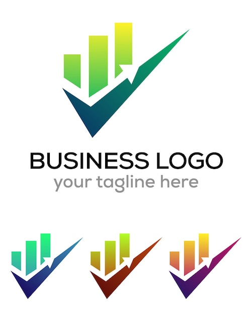 plantilla del logotipo de crecimiento empresarial