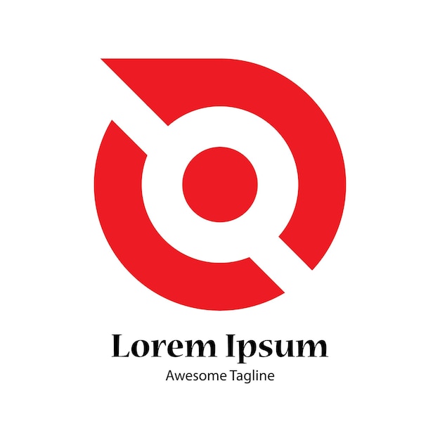 Plantilla de logotipo degradado colorido de letra C