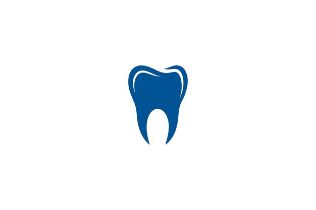 Vector plantilla de logotipo dental abstracto